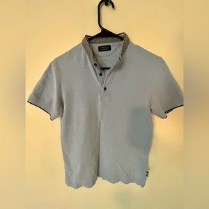 Men’s S Navy Baby Blue Zara Shirt